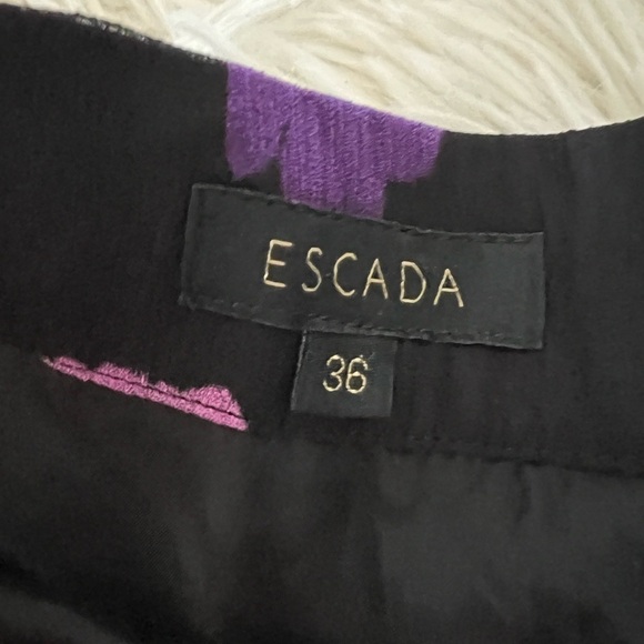 ESCADA Floral Print Midi - size 36 US S - Picture 3 of 9